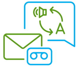 Transcribed Voicemail icon