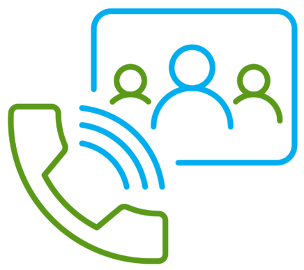 Telephone ringing icon